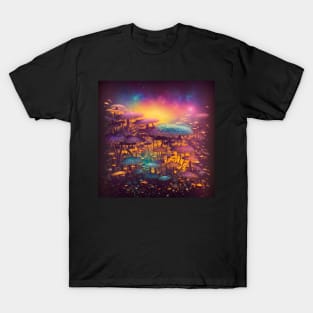 Hallucinogen Psychedelic Mushrooms T-Shirt